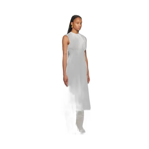 The Wes Pintuck-Detail Midi Dress
