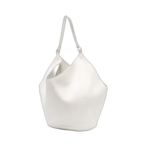 The Lotus Medium Leather Tote Bag