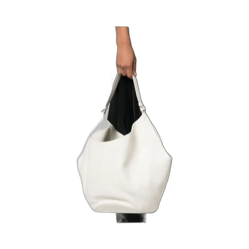 The Lotus Medium Leather Tote Bag