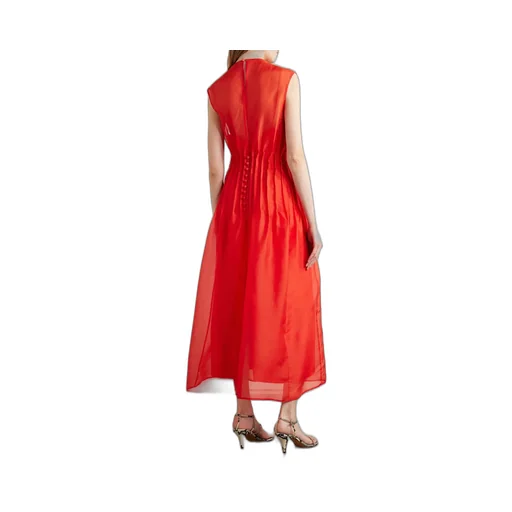 The Wes Sleeveless Midi Dress