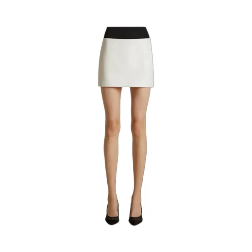 The Jett Zipped Leather Mini Skirt