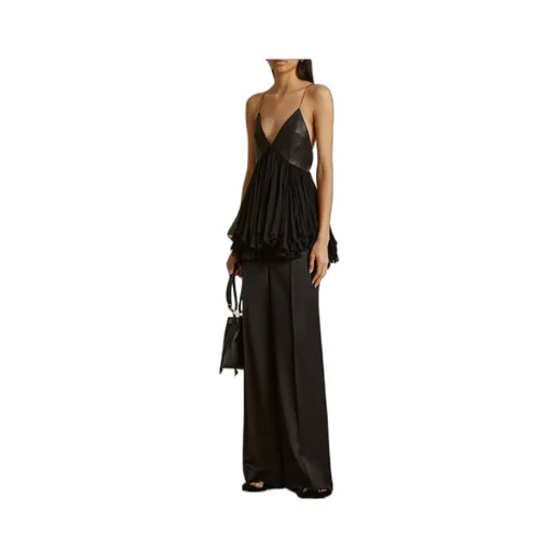 The Anita V-Neck Panelled Tank Top