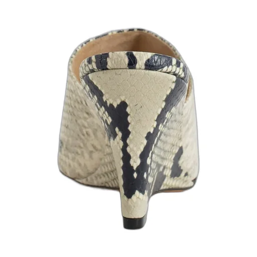Marion 75Mm Python-Print Sandals