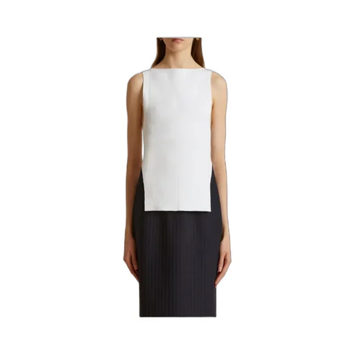 Crewneck Sleeveless Tank Top