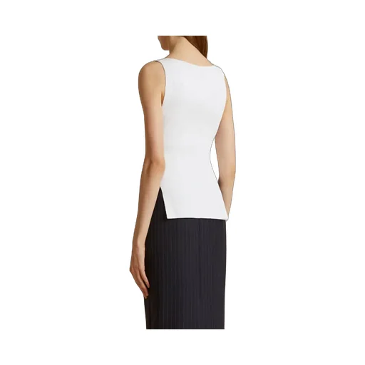 Crewneck Sleeveless Tank Top