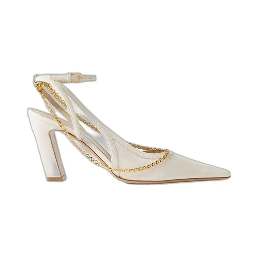 Marfa 90Mm Chain-Detail Pumps