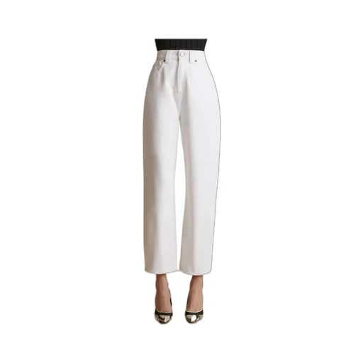 High Rise Straight Leg Jeans