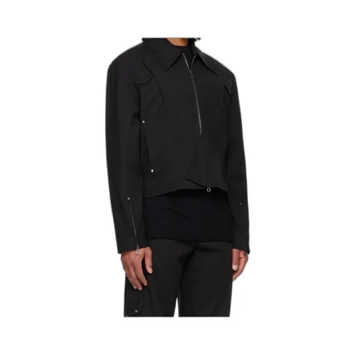 Kraner Cropped Blouson Jacket