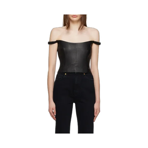 Leather Short Vest