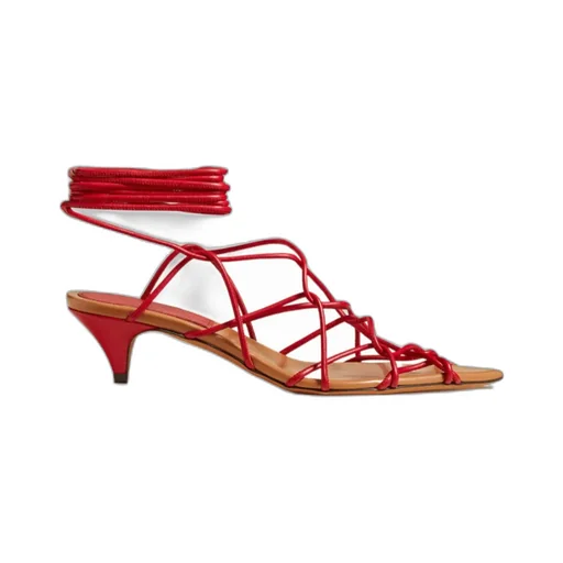 The Arden Pointed Toe Heeled Sandals