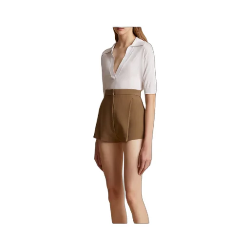 Julita V-Neck Polo Top