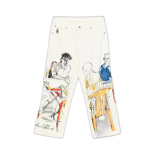 Printed Jeans