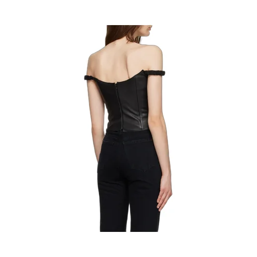 Leather Short Vest