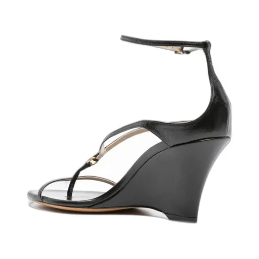 Marion Buckle-Fastened Wedge Sandals