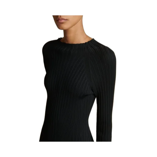 Cedar High Neck Fringed Dress