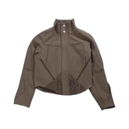 Ruched-Detailing Jacket