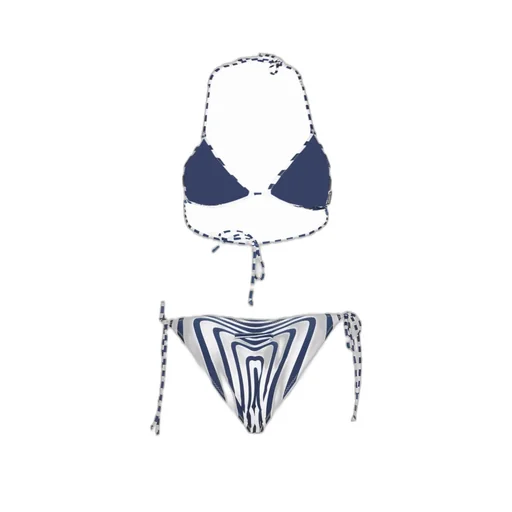 Striped Bikini Set