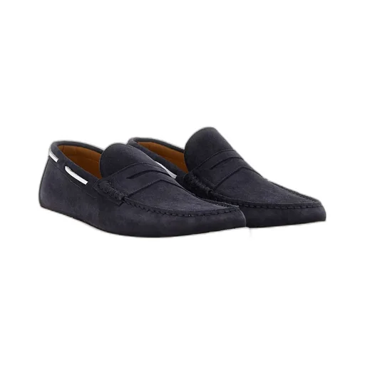 Diamond Cut Vamp Loafers