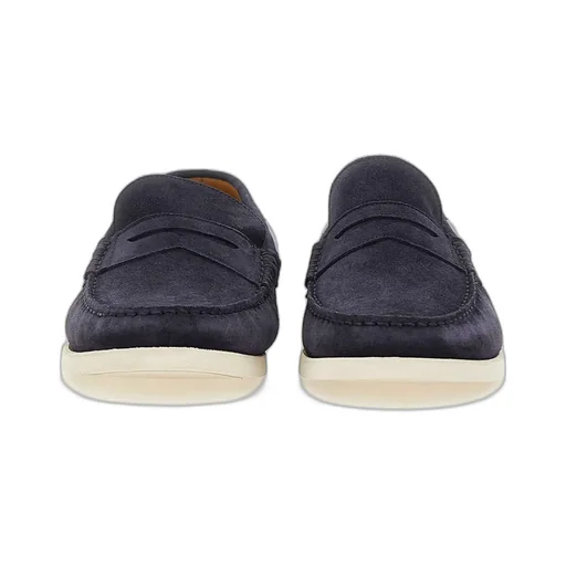 Diamond Cut Vamp Loafers