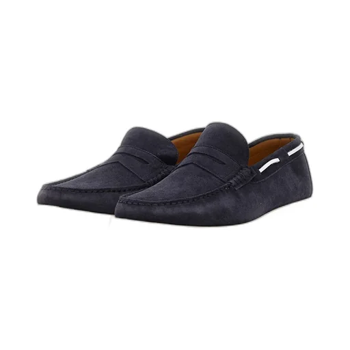 Diamond Cut Vamp Loafers