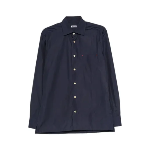 Button-Fastening Pocket Shirt