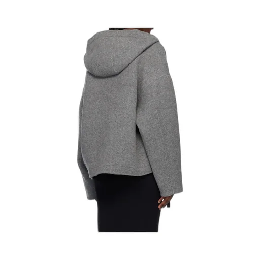Wool Hooded Casual Jacket