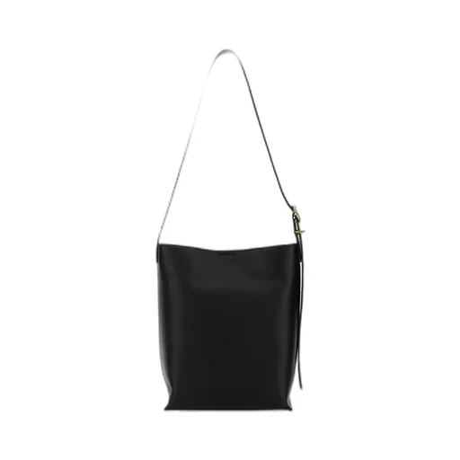 Cannolo Logo Stamped Small Shoulder Bag