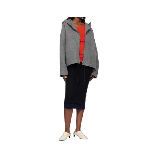 Wool Hooded Casual Jacket