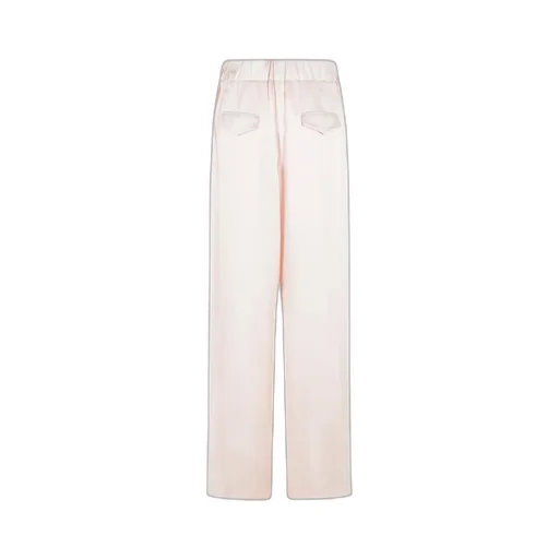 Pleated Satin Trousers