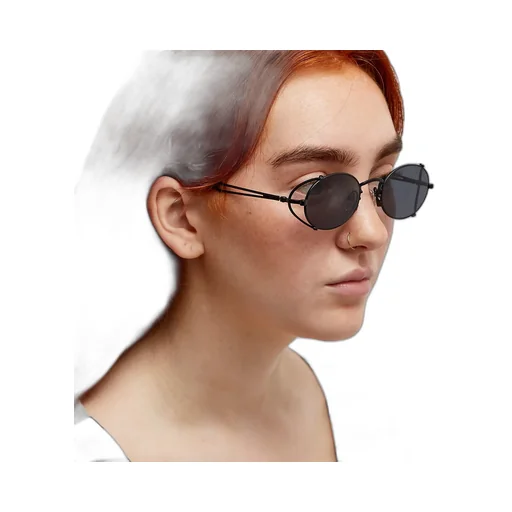 The 55-3175 Round Framed Sunglasses