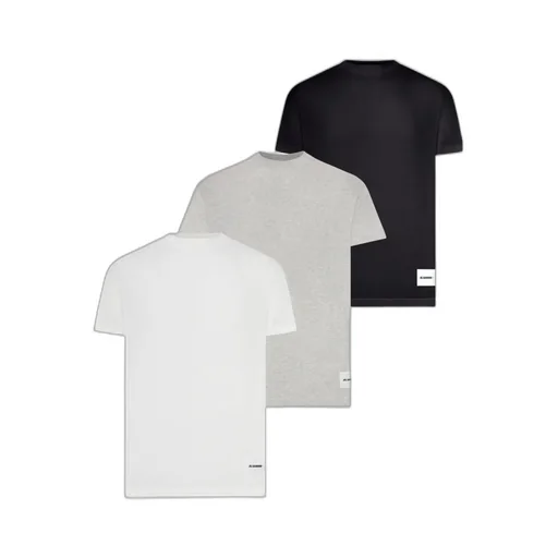 Logo Patch Crewneck Pack Of Three T-Shirt