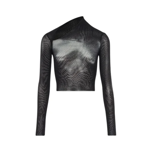 Asymmetric Collar T-Shirt