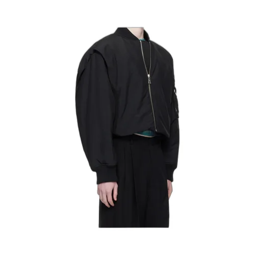 Hooded Bomber Jacket