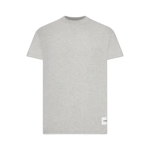 Logo Patch Crewneck Pack Of Three T-Shirt