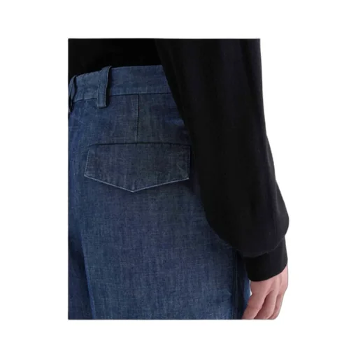 Chambray Tapered Trousers