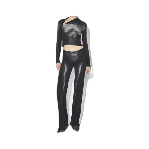 Elastic Waist Casual Pants