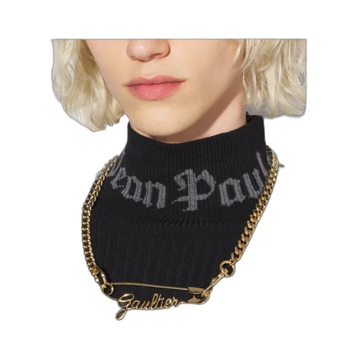 The Gaultier Safety Pin Necklace