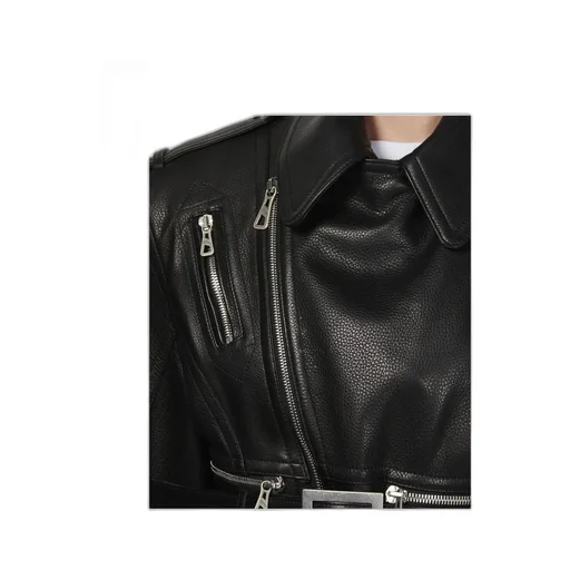 Zipper Leather Jacket