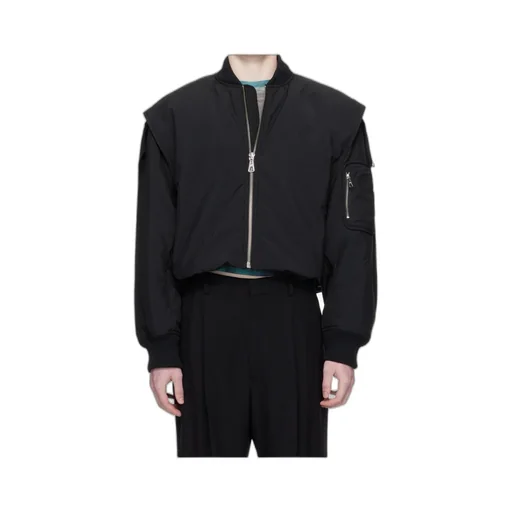 Hooded Bomber Jacket
