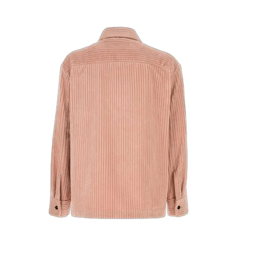 Zipped Corduroy Shirt