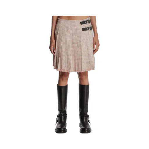 Pleated Midi Skirt