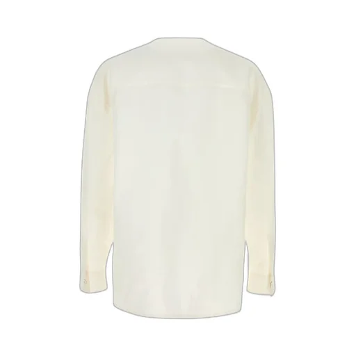 V-Neck Buttoned Shirt