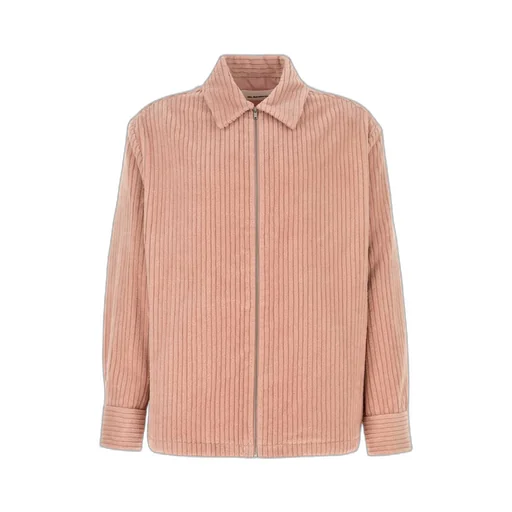 Zipped Corduroy Shirt