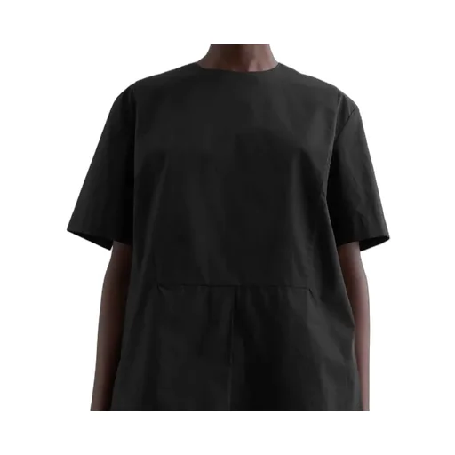 Short-Sleeved Loose Fit Top