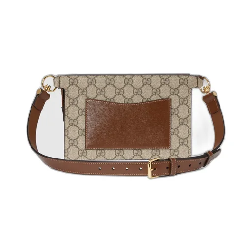 Logo Patch Gg Supreme Messenger Bag