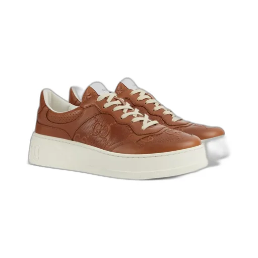 Gg Logo-Embossed Sneakers