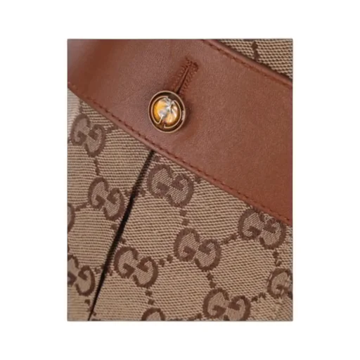 Monogram-Pattern Straight-Leg Trousers