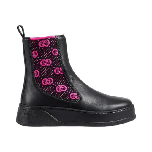 Gg Supreme Panelled Chelsea Boots