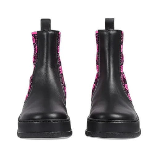 Gg Supreme Panelled Chelsea Boots