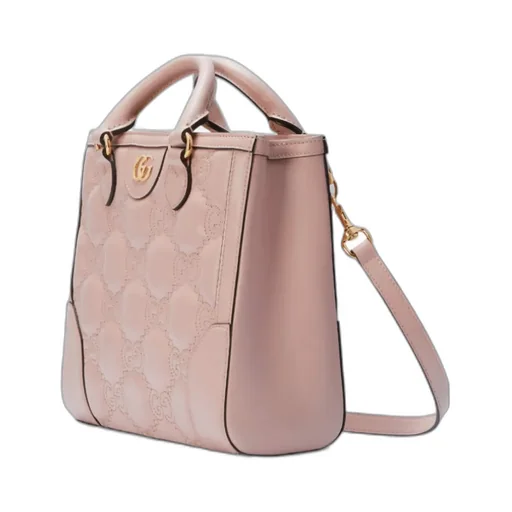 Gg Logo-Embossed Mini Tote Bag